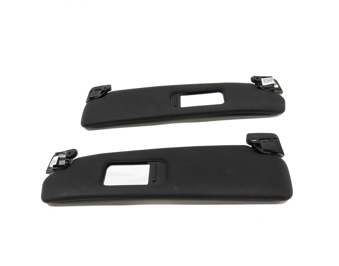 Thumbnail 4: 2003-2008 BMW Z4 (E85) FRONT LEFT & RIGHT SUN VISOR SUNVISOR SET (BLACK)