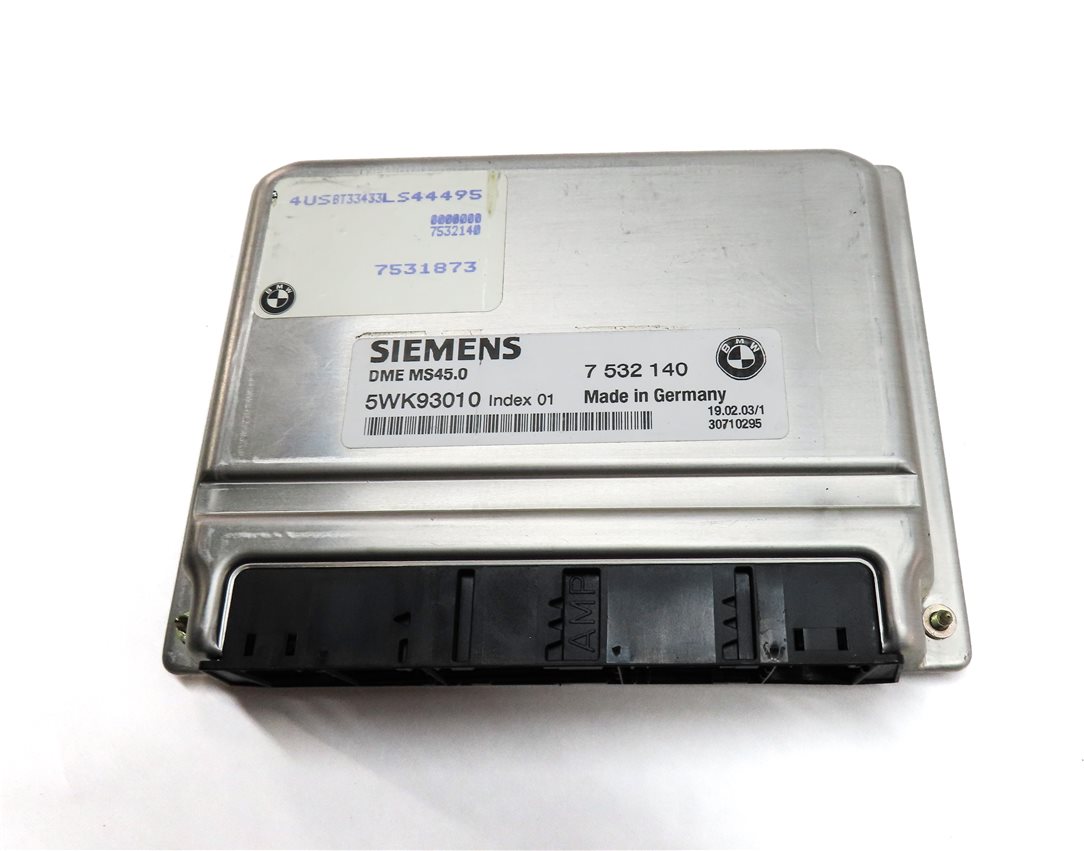 Thumbnail 4: 03-05 BMW Z4 (E85) 2.5L M54 ENGINE ECM DME IMMOBILIZER CONTROL MODULE KEY SET