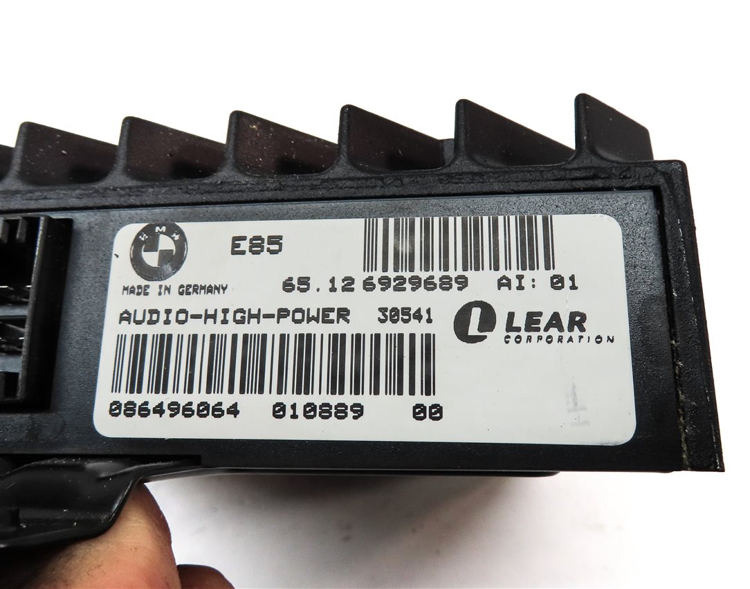 Thumbnail 5: 2003 BMW Z4 CONVERTIBLE (E85) RADIO STEREO AUDIO SOUND SYSTEM AMPLIFIER AMP