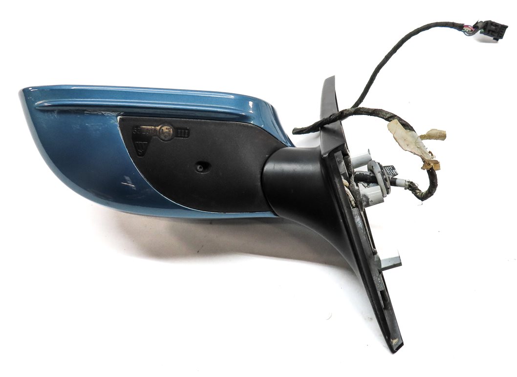 Thumbnail 6: 2003-2008 BMW Z4 (E85) LEFT DRIVER HEATED AUTODIM DOOR MIRROR (BLUE)