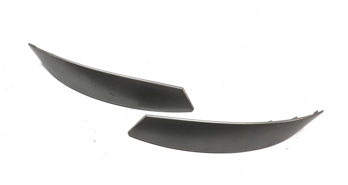 2003 BMW Z4 CONVERTIBLE (E85) INTERIOR DOOR HANDLE TRIM MOULDING SET/2 (BRUSHED)
