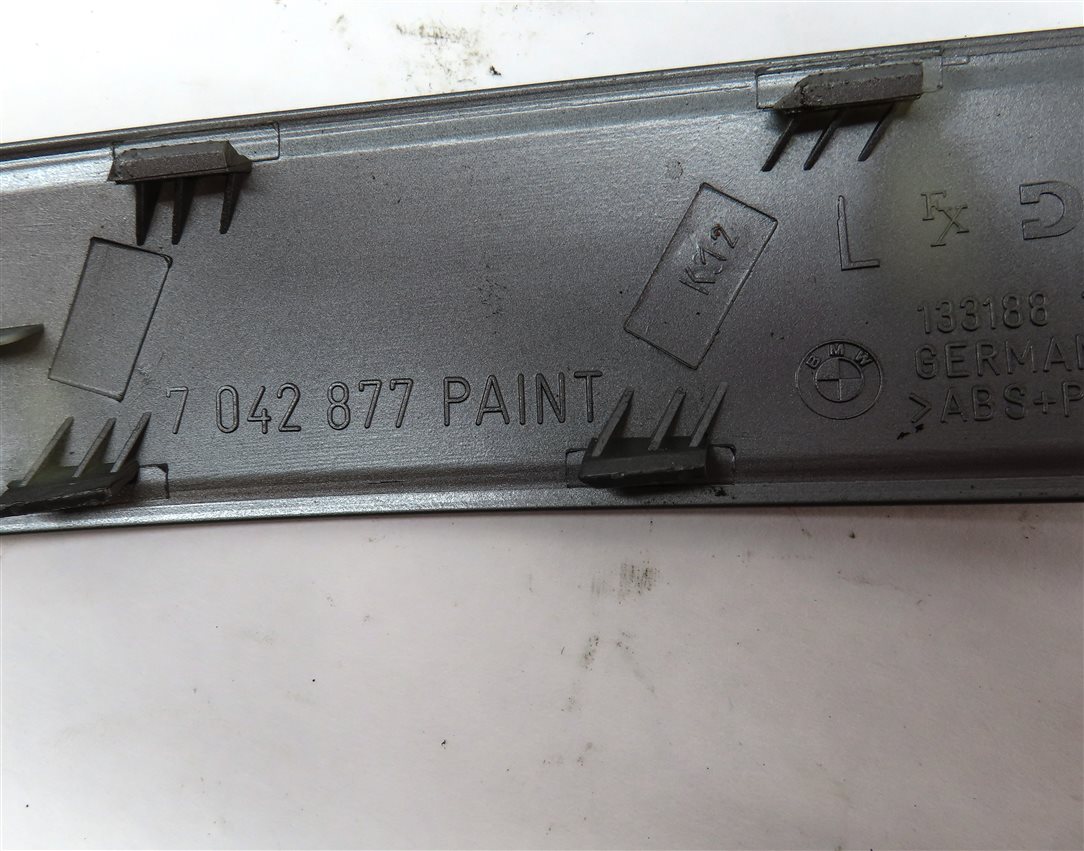 Thumbnail 8: 2003 BMW Z4 CONVERTIBLE (E85) INTERIOR DOOR HANDLE TRIM MOULDING SET/2 (BRUSHED)