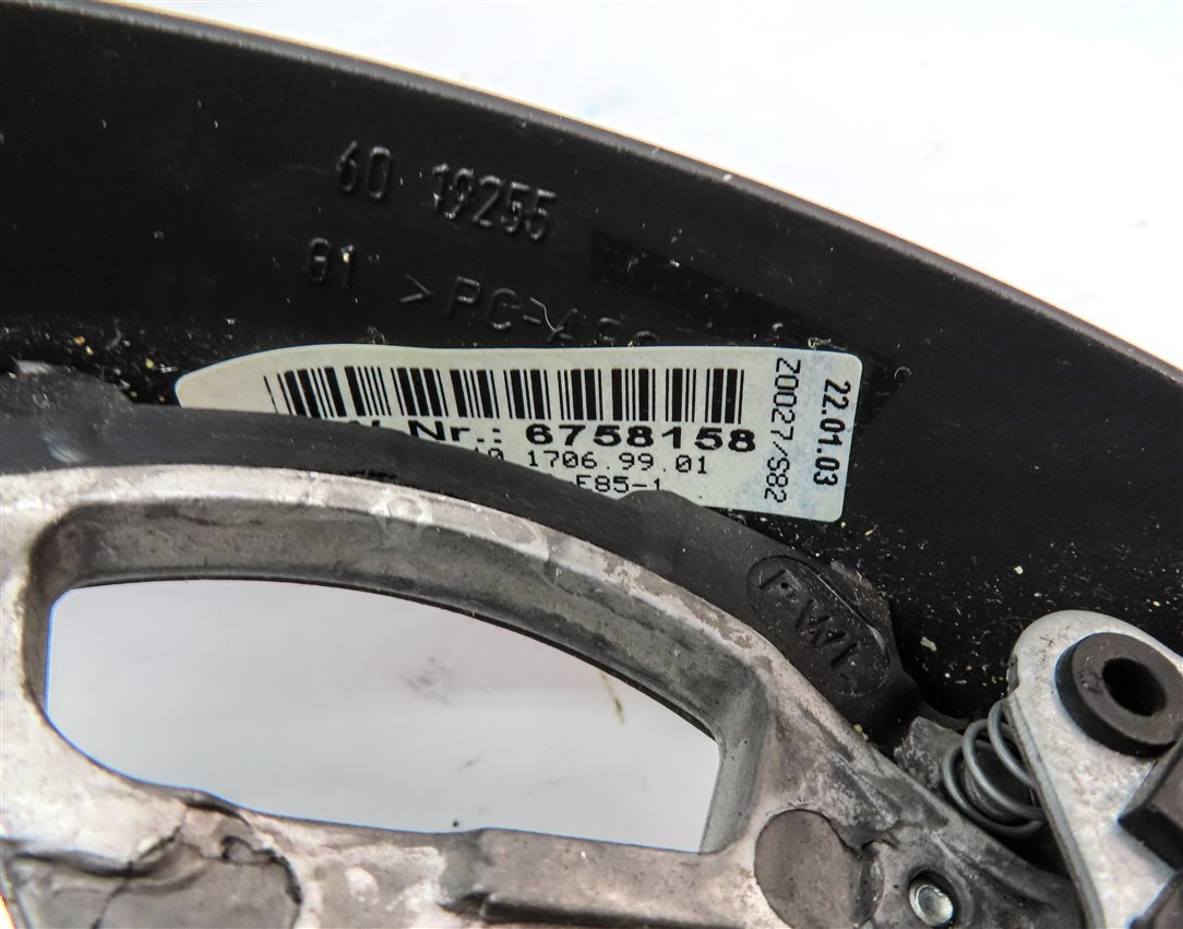 Thumbnail 12: 2003-2006 BMW Z4 (E85) LEFT DRIVER 3-SPOKE SPORT STEERING WHEEL w/ SHIFT PADDLES