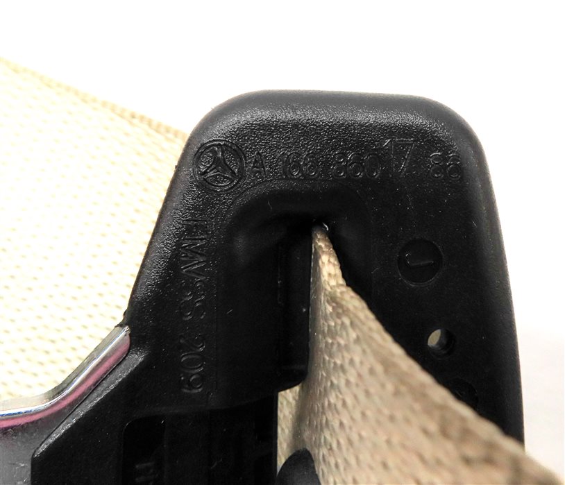 Thumbnail 5: 2015 MERCEDES GL550 (X166) REAR 3RD ROW LEFT SEAT SEATBELT RETRACTOR (BEIGE)