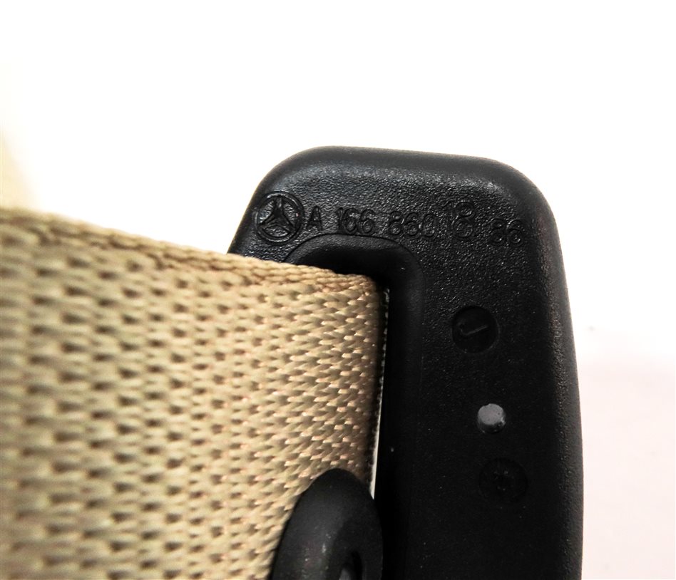 Thumbnail 5: 2015 MERCEDES GL550 (X166) REAR 3RD ROW RIGHT SEAT SEATBELT RETRACTOR (BEIGE)