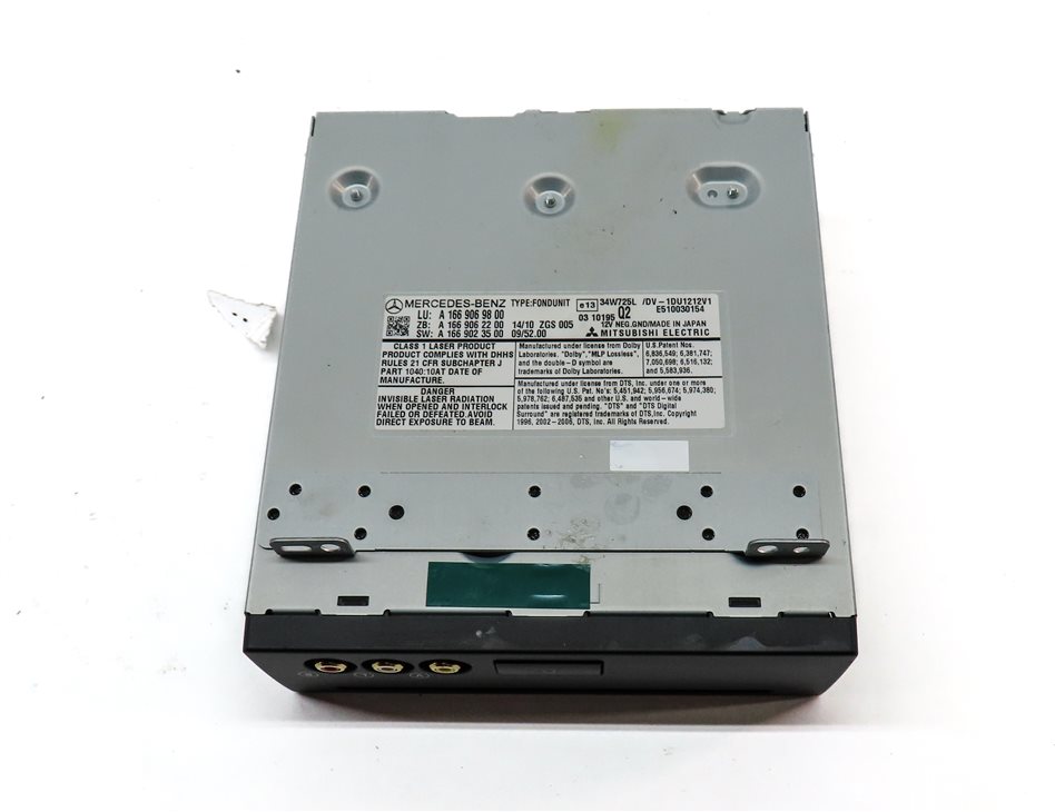 Thumbnail 5: 12-16 MERCEDES E350 GL350 GL450 GL550 ML350 ML550 (W166 W212 X166) DVD PLAYER