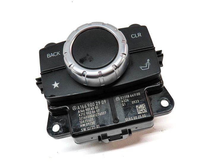 Thumbnail 3: 14-16 MERCEDES GL350 GL450 GL550 ML350 ML550 (W166 X166) RADIO GPS SWITCH KNOB