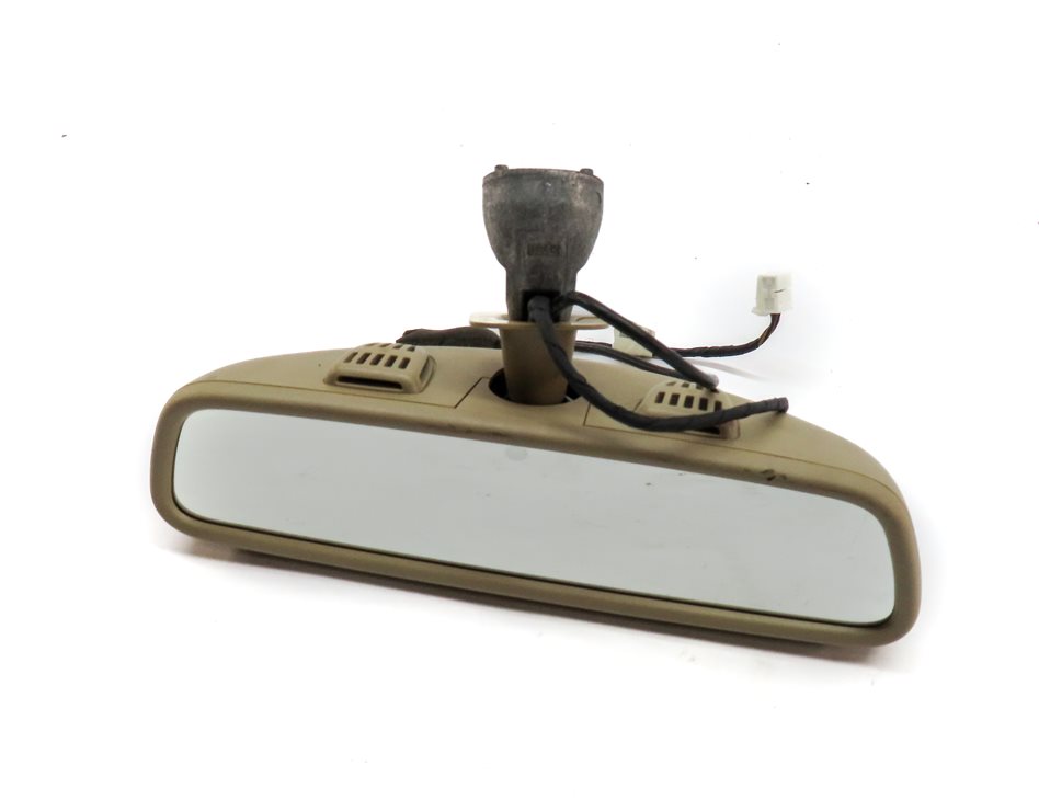 12-16 MERCEDES GL ML CLASS (W166 X166) AUTODIM HOMELINK REARVIEW MIRROR (BEIGE)