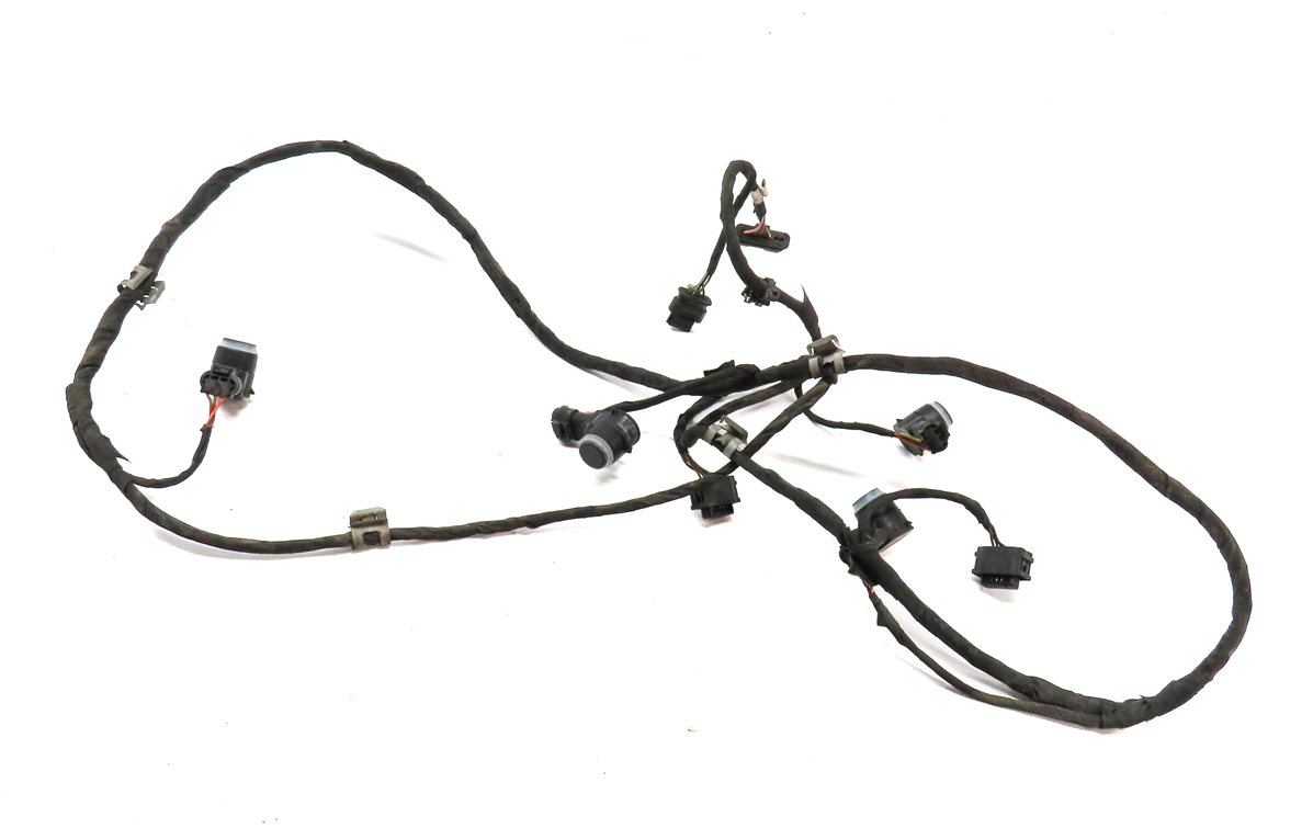 15 MERCEDES GL550 X166 REAR PARK ASSIST PDC DISTANCE CONTROL SENSOR SET/4(BLACK)