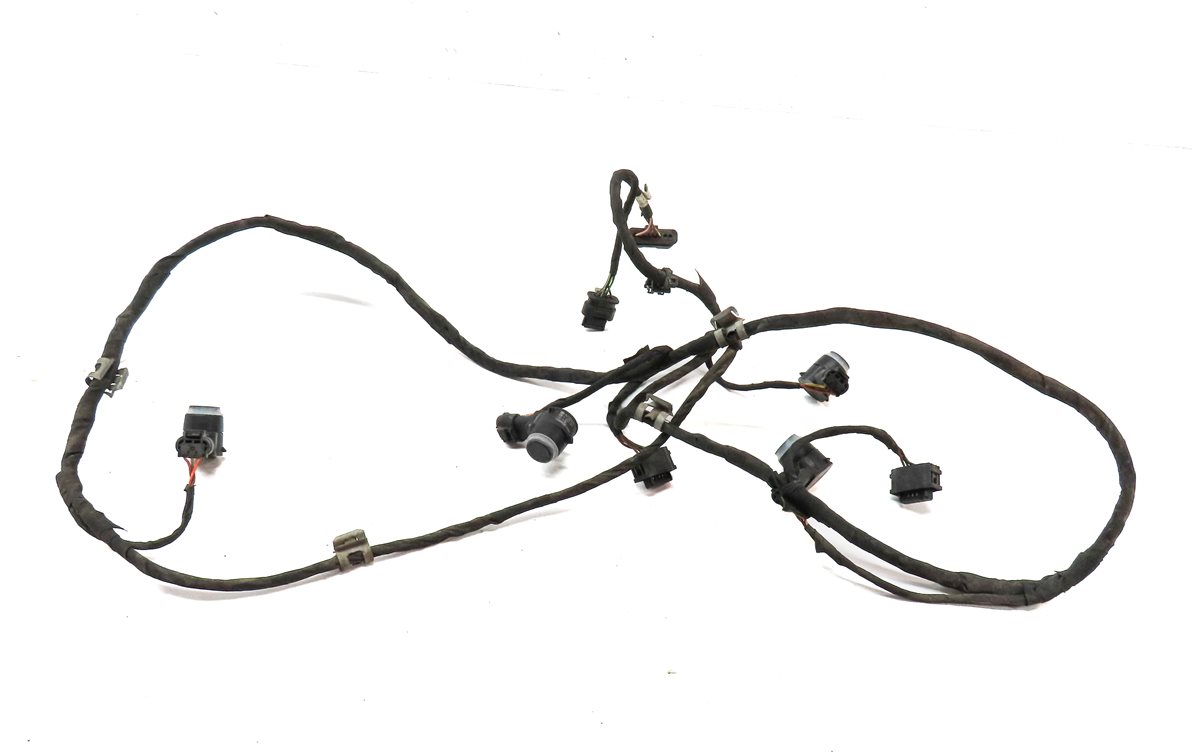 Thumbnail 2: 15 MERCEDES GL550 X166 REAR PARK ASSIST PDC DISTANCE CONTROL SENSOR SET/4(BLACK)