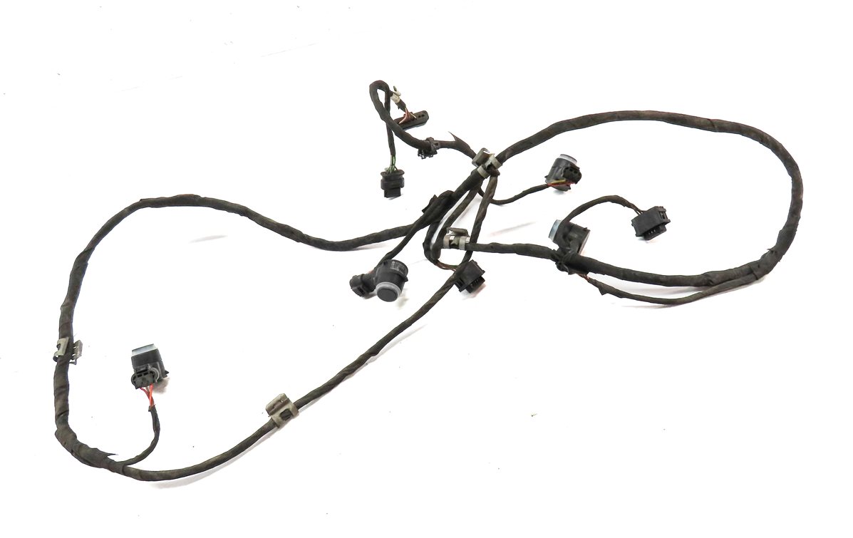 Thumbnail 3: 15 MERCEDES GL550 X166 REAR PARK ASSIST PDC DISTANCE CONTROL SENSOR SET/4(BLACK)