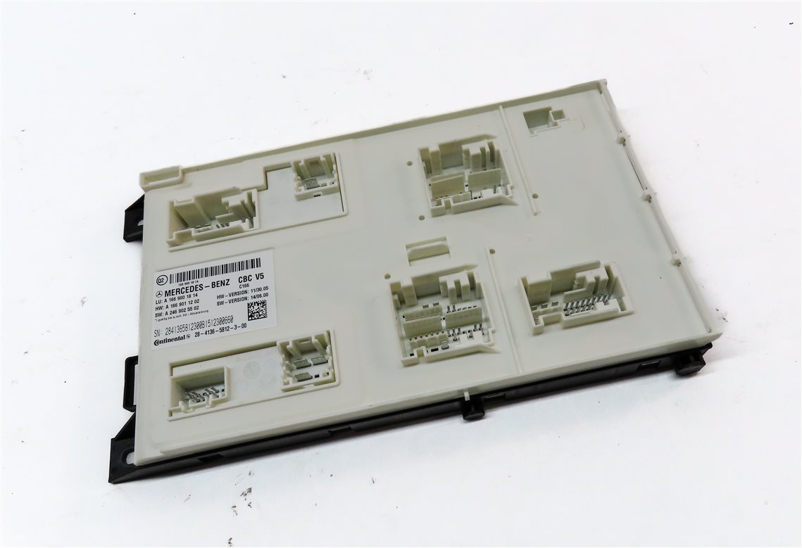 Thumbnail 3: 14-16 MERCEDES GL350 GL450 ML350 ML550 X166 FRONT SIGNAL ACQUISITION MODULE SAM