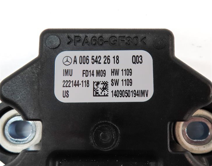 Thumbnail 5: 15 MERCEDES GL550 (X166) STEERING COLUMN YAW TURN RATE ACCELERATION SPEED SENSOR