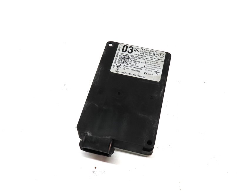 2015 MERCEDES GL550 (X166) REAR BLIND SPOT ASSIST RADAR SENSOR CONTROL MODULE