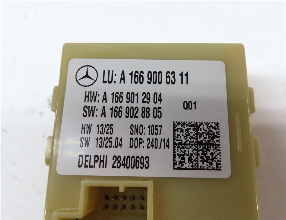 Thumbnail 4: 12-16 MERCEDES GL ML CLASS (W166 X166) REAR TRUNK LIFT LIFTGATE CONTROL MODULE