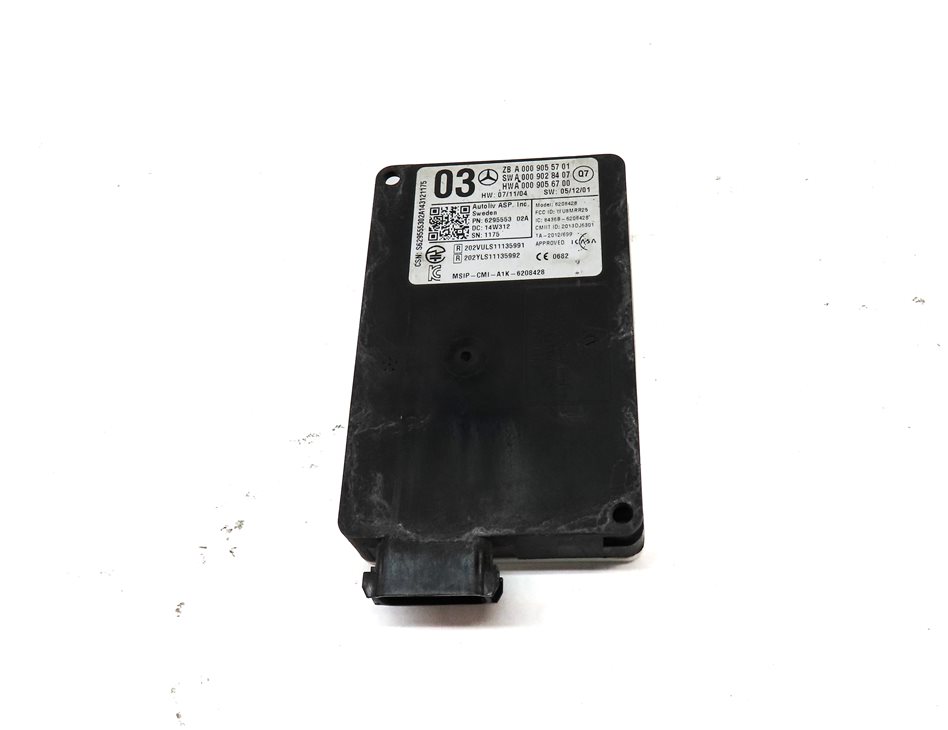 Thumbnail 2: 2015 MERCEDES GL550 (X166) REAR BLIND SPOT RADAR SENSOR CONTROL MODULE