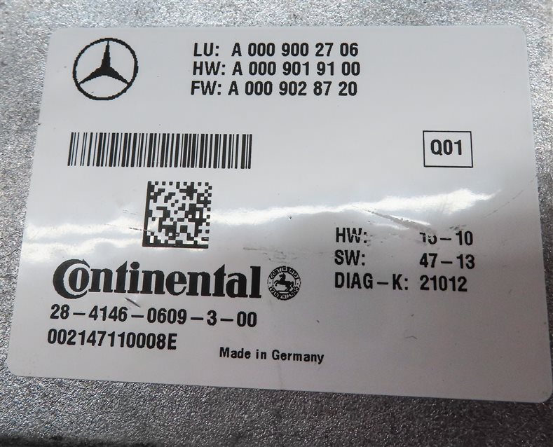 Thumbnail 4: 2013-2016 MERCEDES GL350 GL450 GL550 ML350 ML550 BLIND SPOT PARK ASSIST MODULE