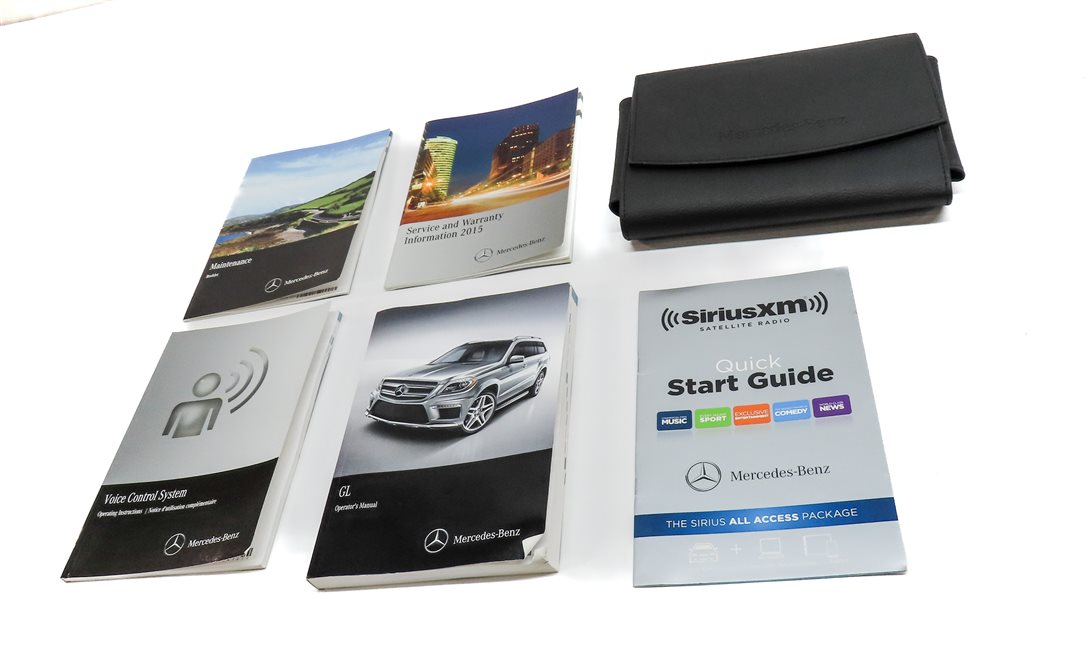 Thumbnail 2: 15 MERCEDES GL550 (X166) 4.6L (M278) ENGINE OWNER'S MANUAL BOOKLET SET/6 w/ CASE