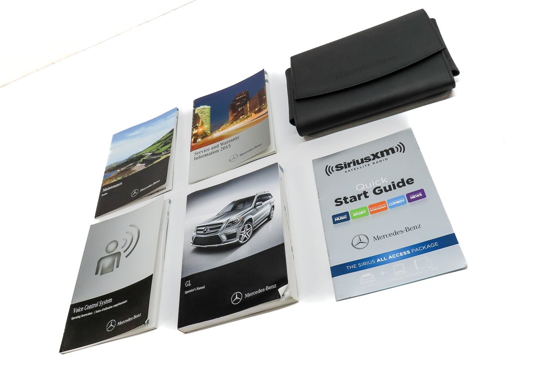 Thumbnail 3: 15 MERCEDES GL550 (X166) 4.6L (M278) ENGINE OWNER'S MANUAL BOOKLET SET/6 w/ CASE