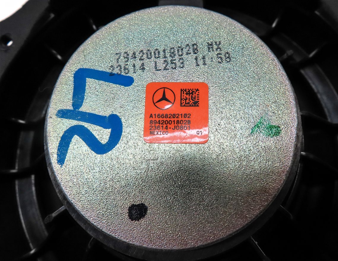 Thumbnail 13: 2015 MERCEDES GL550 (X166) LOGIC 7 AUDIO SOUND SYSTEM SPEAKER SUBWOOFER SET/14