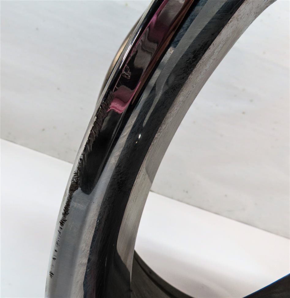 Thumbnail 7: 13-19 MERCEDES GL350 GL450 GL550 GLS X166 21x10 ALUMINUM 10 SPOKE AMG WHEEL RIM