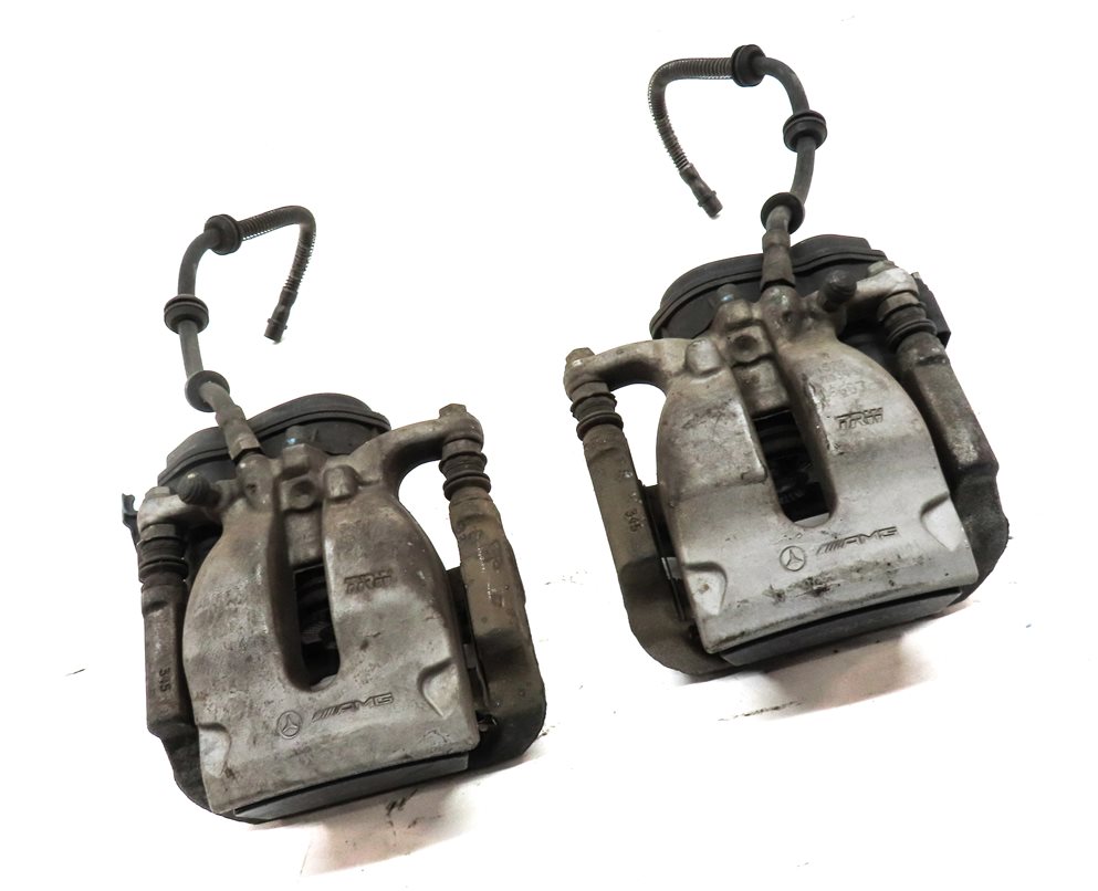 Thumbnail 3: 2013-2019 MERCEDES GL GLE GLS ML (W166 X166) LEFT REAR BRAKE CALIPER w/ ACTUATOR