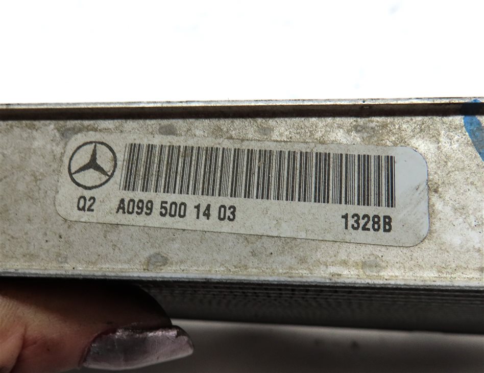 Thumbnail 7: 2012-2016 MERCEDES GL450 GL550 ML550 (W166 X166) AUXILIARY INTERCOOLER RADIATOR