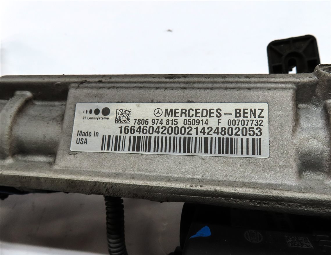 Thumbnail 5: 2013-2016 MERCEDES GL ML CLASS W166 X166) POWER STEERING GEAR RACK & PINION