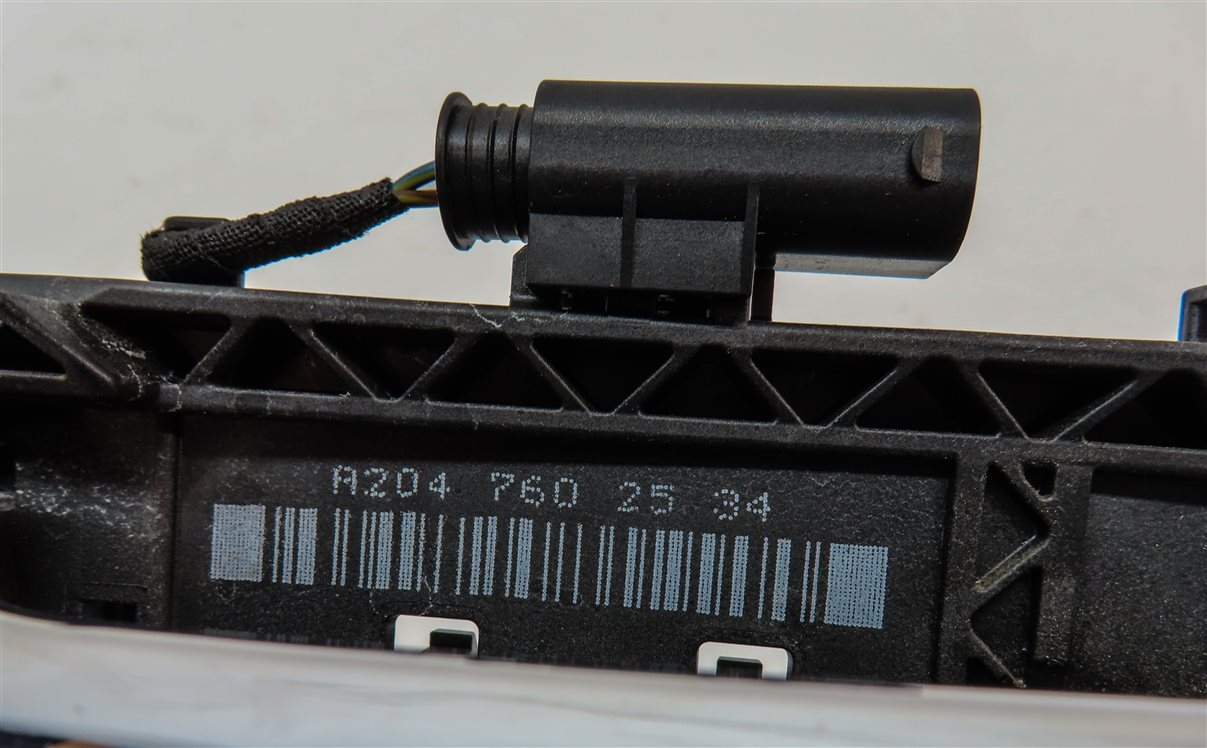 Thumbnail 6: 13-16 MERCEDES GL350 GL450 GL550 ML350 - LEFT REAR KEYLESS DOOR HANDLE (BLACK)
