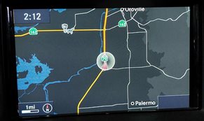 15-16 MERCEDES GL350 GL450 GL550 (X166) FRONT GPS NAVIGATION DISPLAY SCREEN 7"