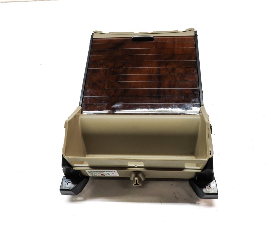 Thumbnail 2: 15 MERCEDES GL550 X166 FRONT CENTER HEATED/COOLED CUPHOLDER ASHTRAY CUBBY(BEIGE)