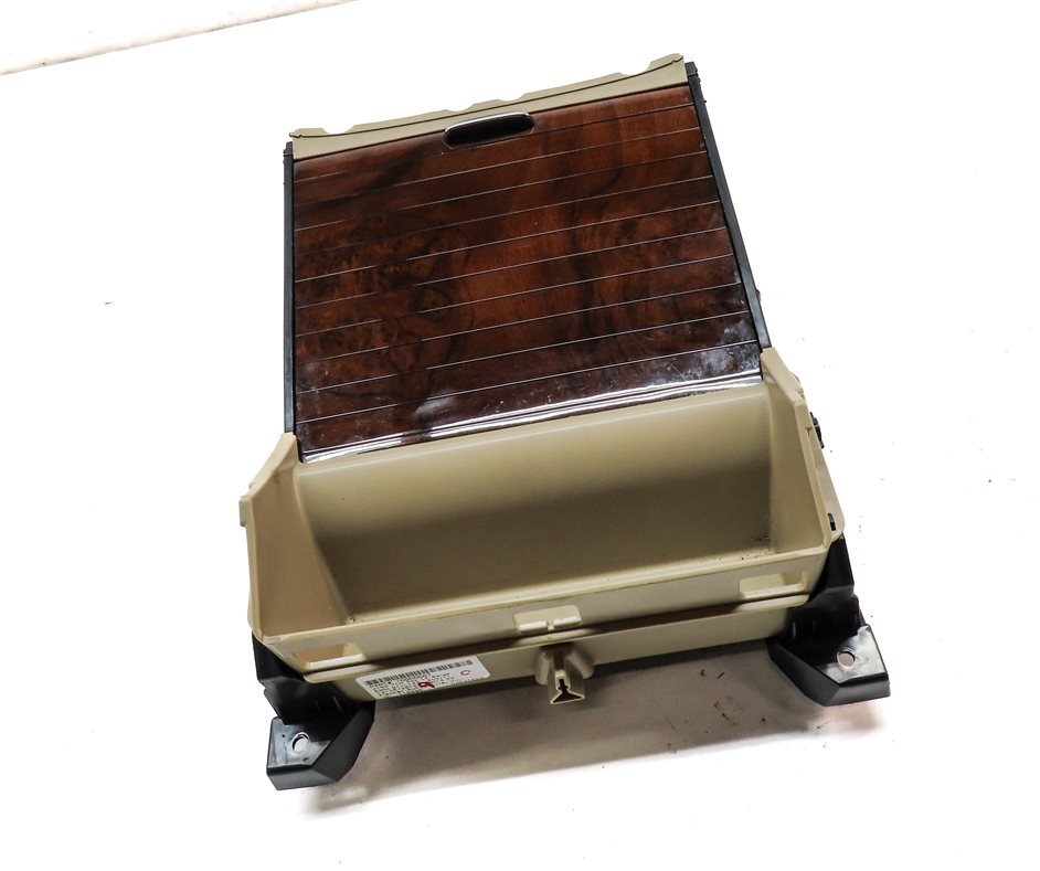 Thumbnail 3: 15 MERCEDES GL550 X166 FRONT CENTER HEATED/COOLED CUPHOLDER ASHTRAY CUBBY(BEIGE)