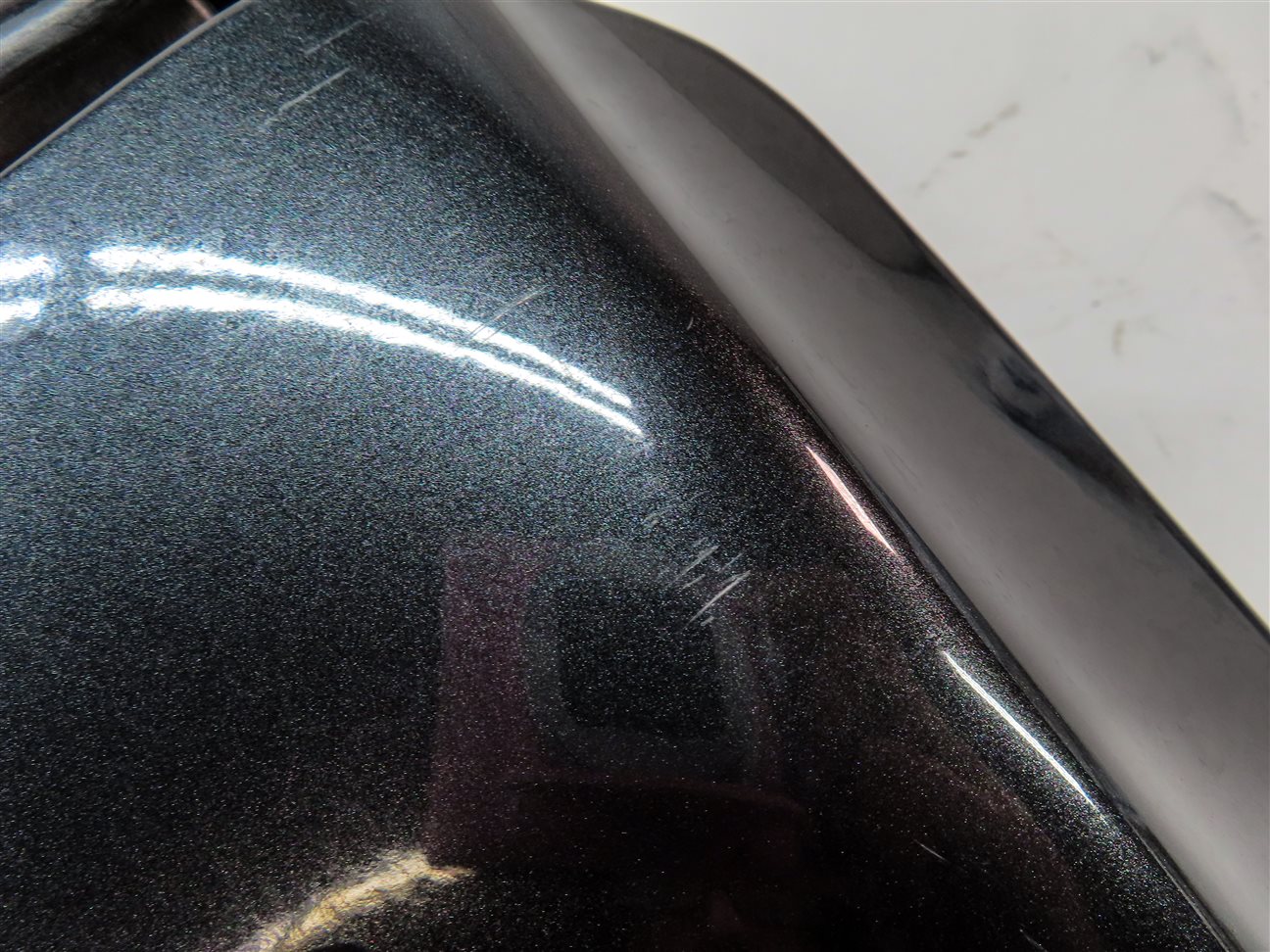 Thumbnail 8: 09-15 BMW 740Li 750Li 760Li B7 LWB F02 FUEL DOOR COVER w/HOUSING CAP (GRAY)