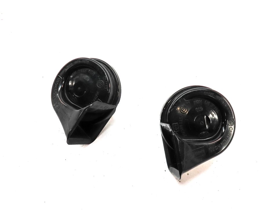 09-17 BMW 6 7 SERIES (F01 F06) LEFT & RIGHT LOW & HIGH TONE HORN SET 2