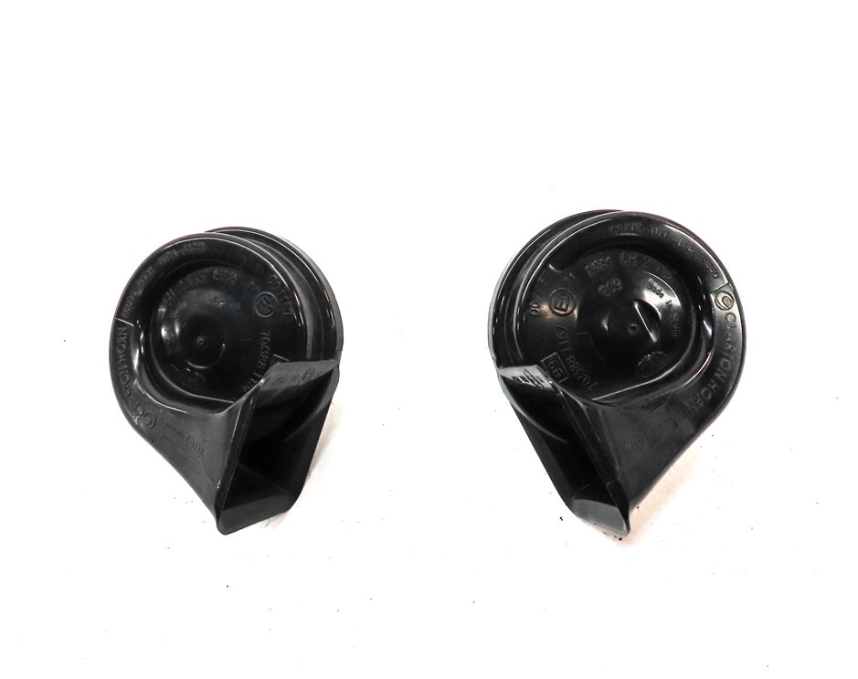 Thumbnail 2: 09-17 BMW 6 7 SERIES (F01 F06) LEFT & RIGHT LOW & HIGH TONE HORN SET 2