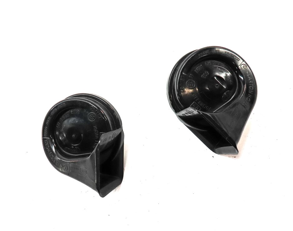 Thumbnail 3: 09-17 BMW 6 7 SERIES (F01 F06) LEFT & RIGHT LOW & HIGH TONE HORN SET 2