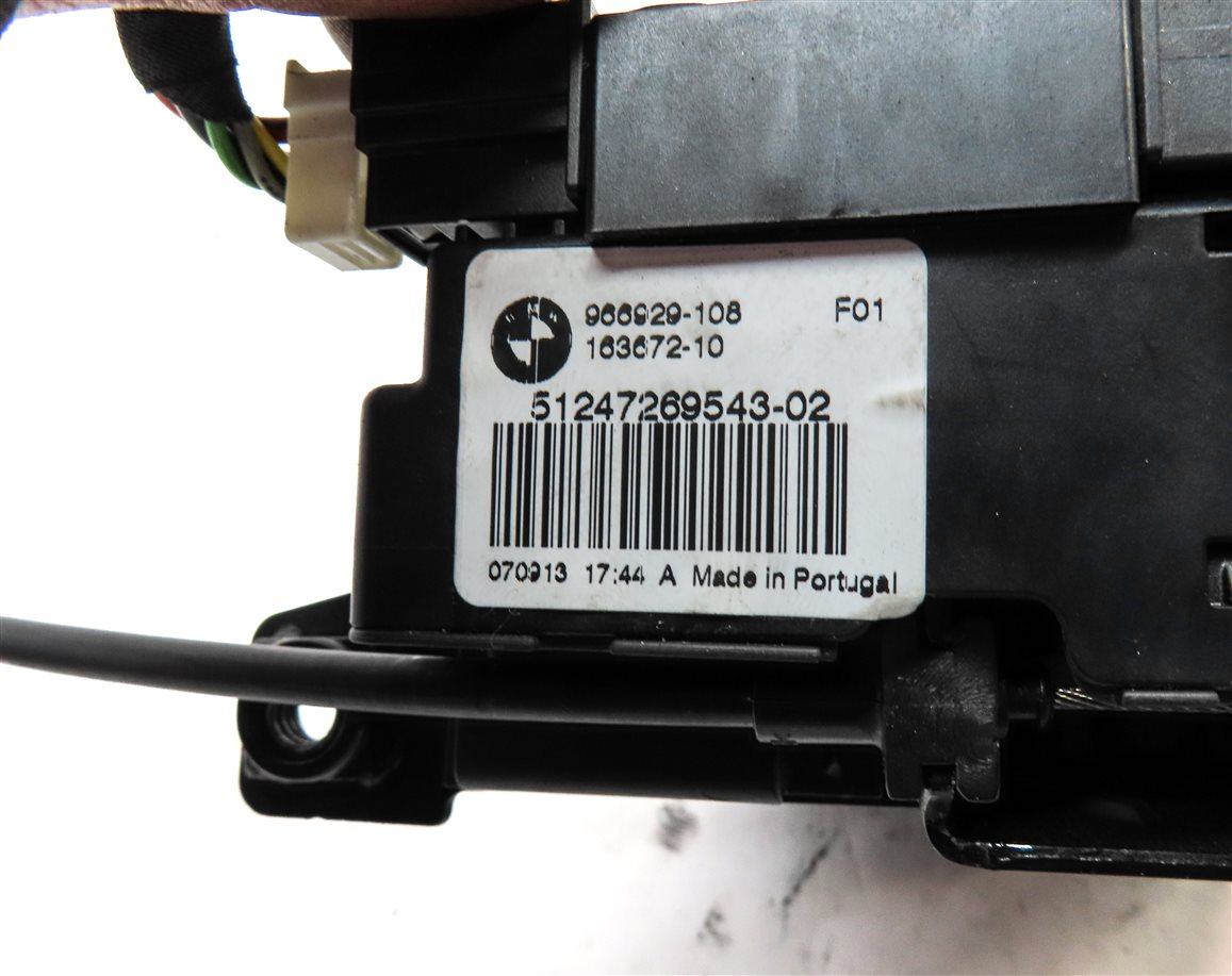 Thumbnail 10: 14 BMW 750Li (F01) TRUNK LID LOCK LATCH ACTUATOR w/SOFT CLOSE EMERGENCY RELEASE