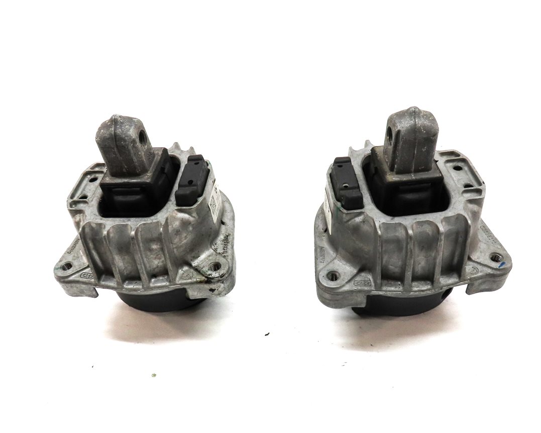 Thumbnail 4: 2014 BMW 750Li (F01) 4.4L (N63) LEFT & RIGHT ENGINE MOTOR MOUNT SET/2