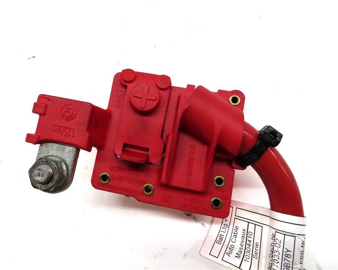 Thumbnail 6: 2014 BMW 750Li (F01) 4.4L (N63) ENGINE POSITIVE BATTERY CABLE TERMINAL