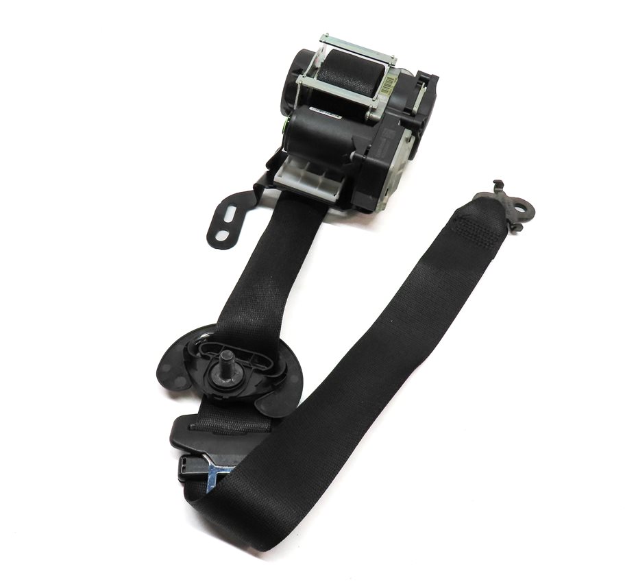 Thumbnail 1: 13-15 BMW 740i 750i 760i (F01 F02 F04) LEFT DRIVER SEATBELT RETRACTOR (BLACK)