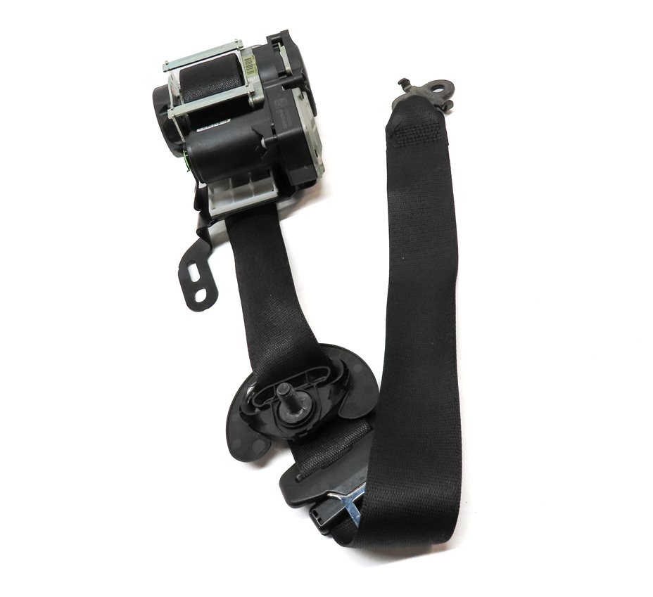 Thumbnail 3: 13-15 BMW 740i 750i 760i (F01 F02 F04) LEFT DRIVER SEATBELT RETRACTOR (BLACK)