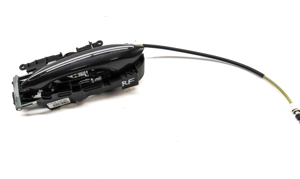 Thumbnail 2: 09-18 BMW 528i 535i 550i 740i 750i 760i FRONT RIGHT COMFORT DOOR HANDLE (GRAY)