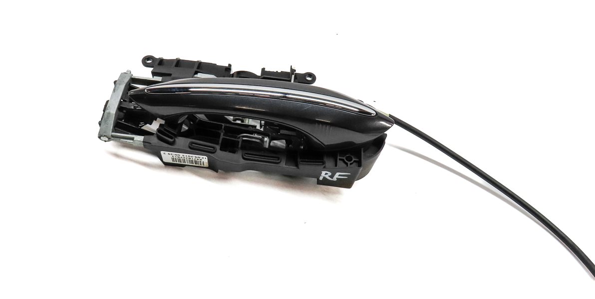 Thumbnail 3: 09-18 BMW 528i 535i 550i 740i 750i 760i FRONT RIGHT COMFORT DOOR HANDLE (GRAY)