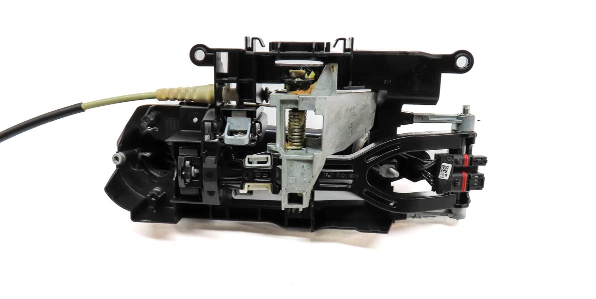 Thumbnail 5: 09-18 BMW 528i 535i 550i 740i 750i 760i FRONT RIGHT COMFORT DOOR HANDLE (GRAY)