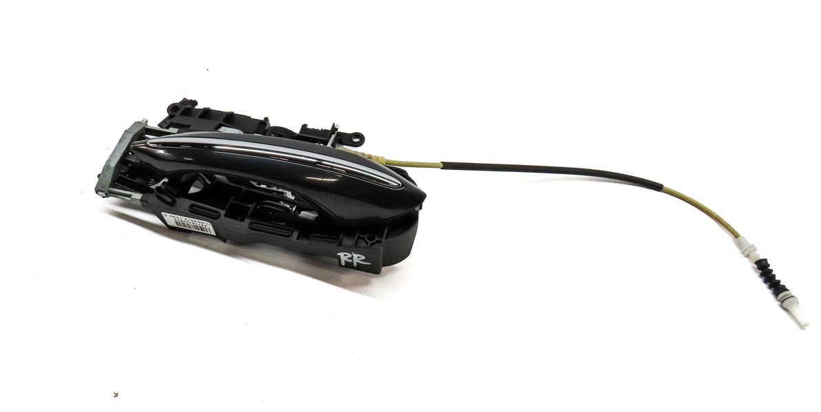 Thumbnail 1: 09-18 BMW 528i 535i 550i 740i 750i 760i REAR RIGHT COMFORT DOOR HANDLE (GRAY)
