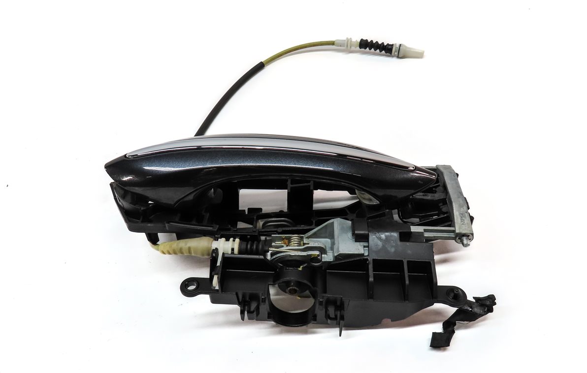 Thumbnail 4: 09-18 BMW 528i 535i 550i 740i 750i 760i REAR RIGHT COMFORT DOOR HANDLE (GRAY)