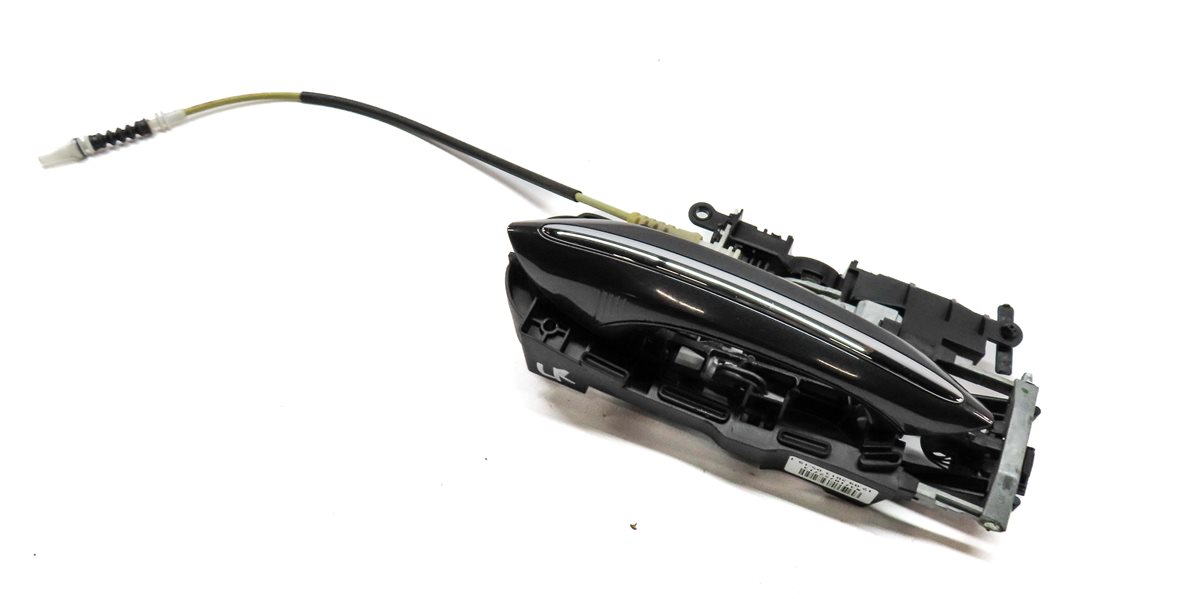 09-18 BMW 528i 535i 550i 740i 750i 760i LEFT REAR COMFORT DOOR HANDLE (GRAY)