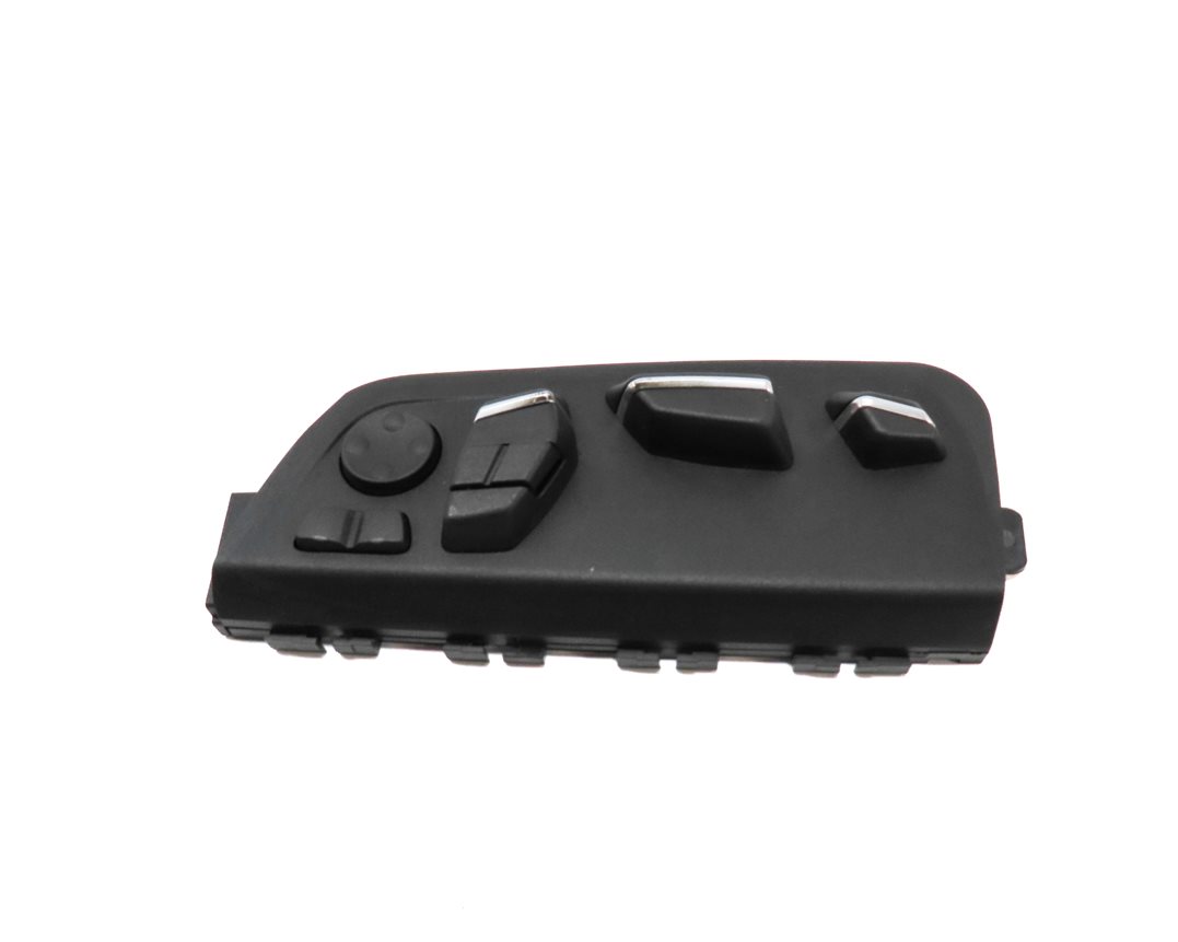 Thumbnail 4: 2014 BMW 750Li F01 FRONT LEFT DRIVER SEAT POSITION LUMBAR ADJUST SWTICH (BLACK)