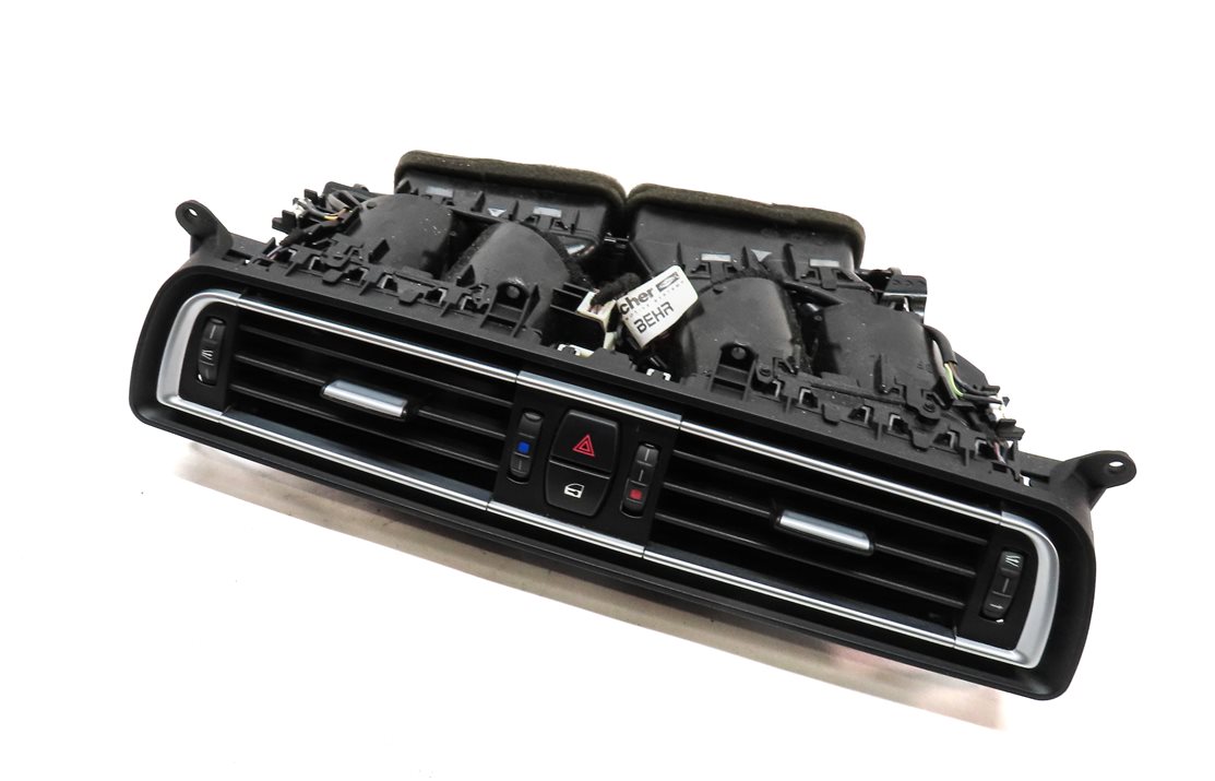 Thumbnail 1: 2014 BMW 750Li (F01) FRONT CENTER DASH HEAT AIR AC DUAL VENT (BLACK)