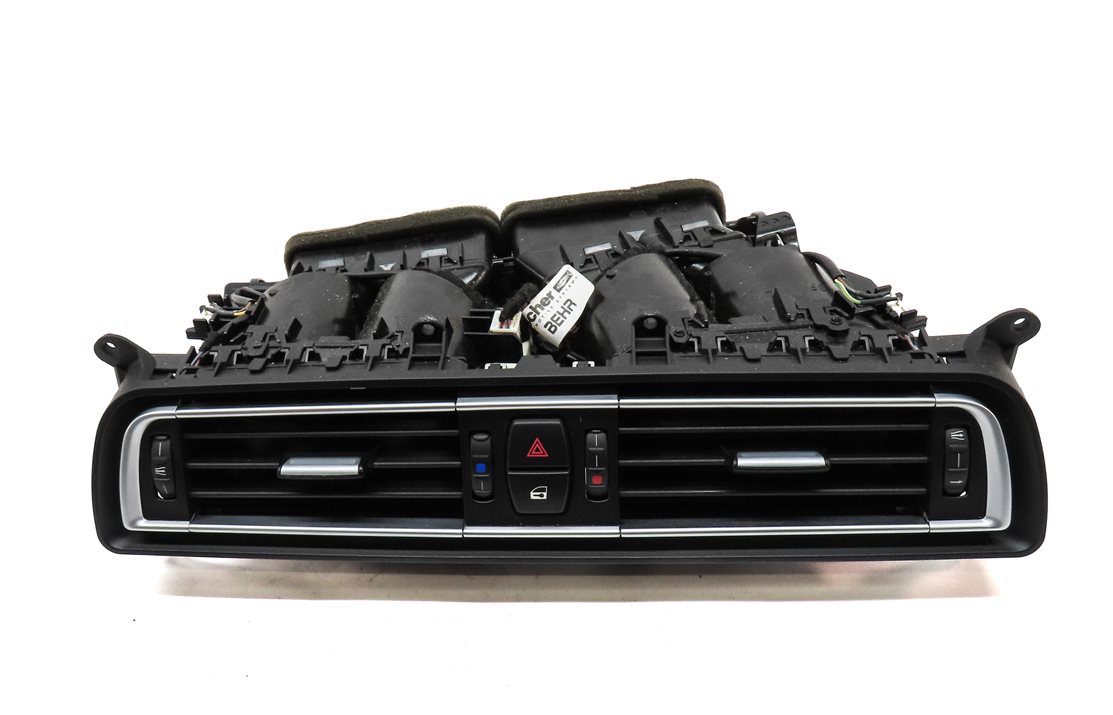 Thumbnail 2: 2014 BMW 750Li (F01) FRONT CENTER DASH HEAT AIR AC DUAL VENT (BLACK)